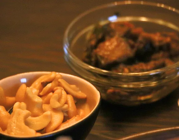 Sri Lankan dish close-up