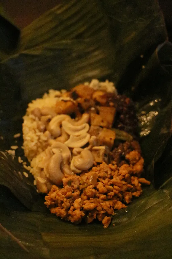 Sri Lankan food display